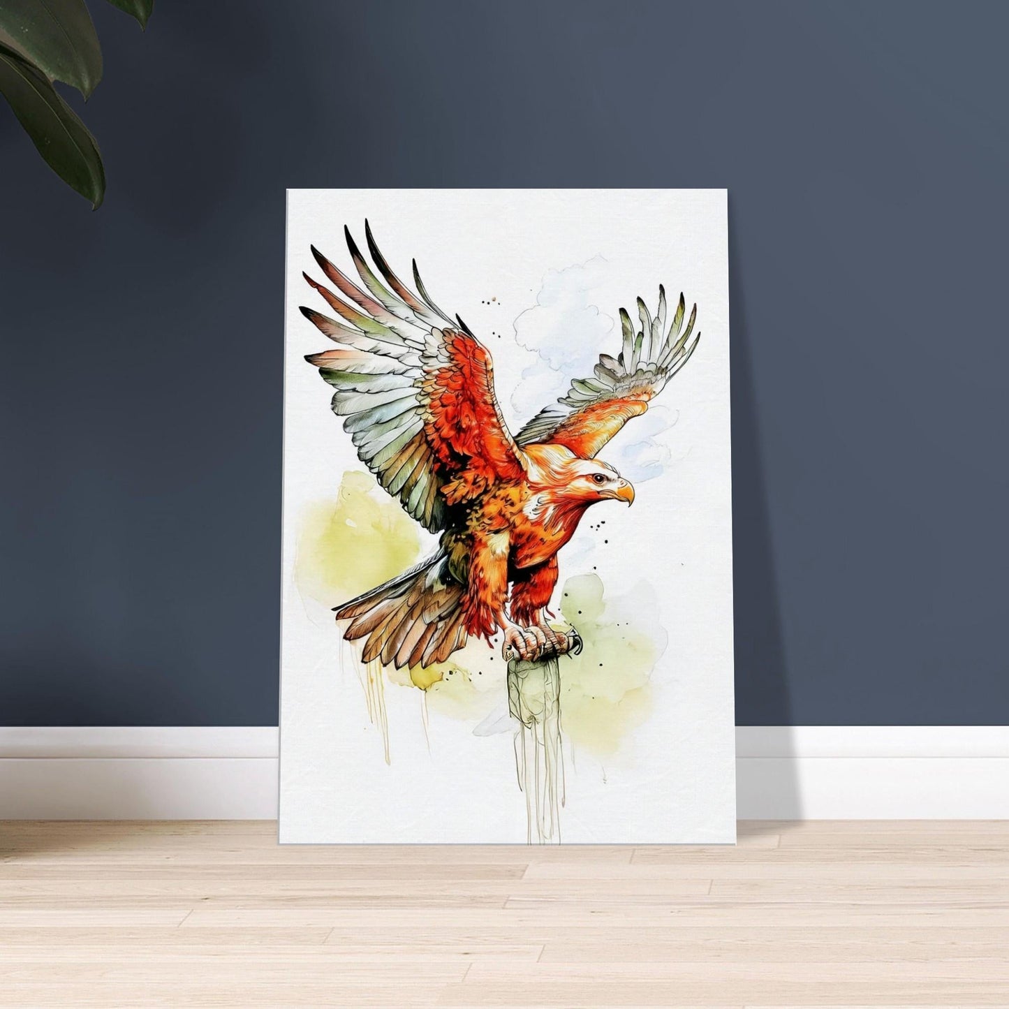 Golden Eagle Canvas Print: British Wildlife Art Decor