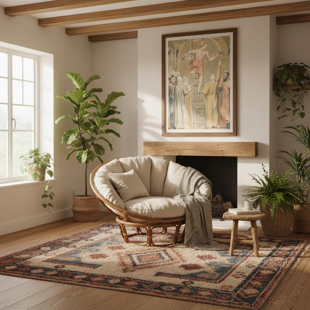 William Blake Fine Art Poster: Sealing the Stone & Setting a Watch - ca 1800, British Art, Giclée Print