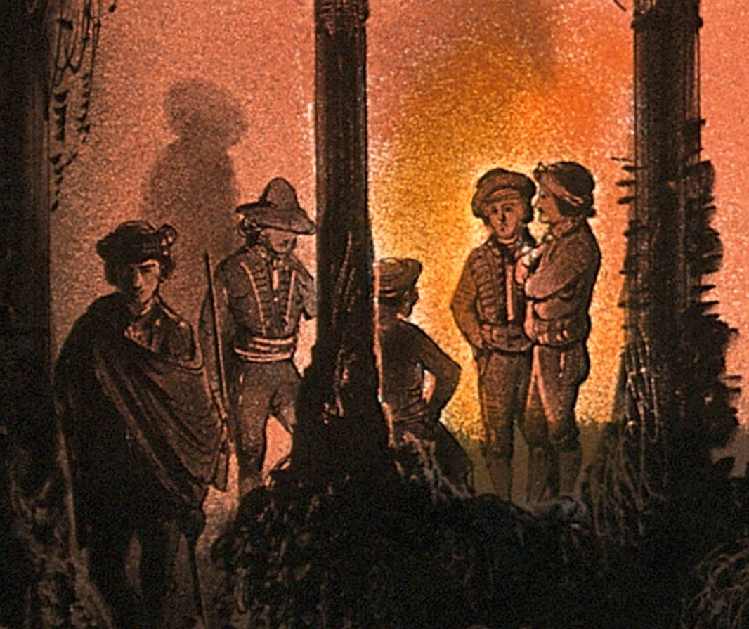 Gothic Ruins Fine Art Poster - Date ca 1800